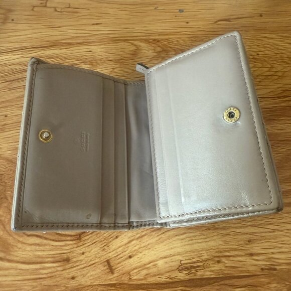 Gucci Marmont Flap Card Case Matelasse Leather - Picture 3 of 5